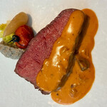 MILANO｜GRILL - 国産牛ローストビーフ　マッシュルームソース