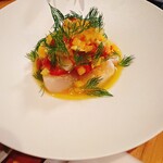 comodo - 帆立のカルパッチョ