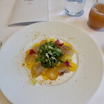 MILANO｜GRILL - 鯛のカルパッチョ 金柑・みかんドレッシング