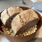 est - きな粉のパン、美味しいです