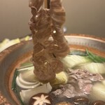 先斗町しゃぶしゃぶすき焼き きらく - 