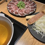 博多 鴨すき 鴨しゃぶ なかもぐろ - 