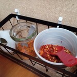 錦うどん - 調味料類