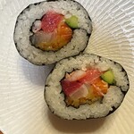 築地 中島水産 - 料理写真:七福海鮮恵方太巻鮨(上)