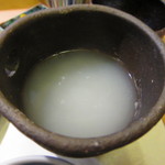 ひろ作 - 蕎麦湯(H26.10)