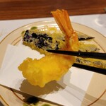 天ぷらバル 天むす 銀座 たけぞう - 