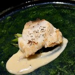 鮨 ひのもと - クエのムニエル