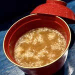 鮨 ひのもと - お味噌汁