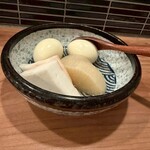 生ビール199円とおでん500円食べ放題 のれん - 