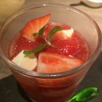 ビストロピット - 濃厚なのだけれど、アイスの冷たさでスルスルと食べられます。