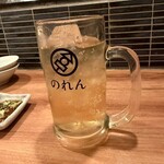 生ビール199円とおでん500円食べ放題 のれん - 