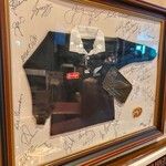 Irish Pub ブライアンブルー - オールブラックスのサイン