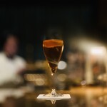 Bar S - ① アペロール（オレンジリキュール）+白ワイン+炭酸（ウィルキンソン）