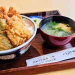 天國 山形支店 - 天丼(大盛)