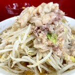 ラーメン二郎 三田本店 - 小　麺少な目　ヤサイアブラ　700円