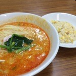 杏花村 - ランチの担々麺セット