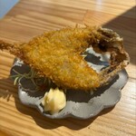 酒とごはんの羽場 - アジフライ