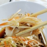 やすの台所 - アブラカレイの香り蒸し３種醤油ソースがけ