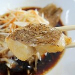 やすの台所 - アブラカレイの香り蒸し３種醤油ソースがけ