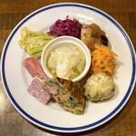 六甲道ヨウ - 料理写真:おまかせ前菜盛り合わせ