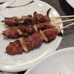 天下の焼鳥 信秀本店 - 白もつ（タレ）