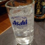 天下の焼鳥 信秀本店 - そば焼酎の炭酸割り