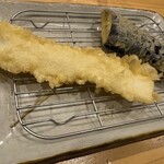 二代目 天ぷらすずき - いか・茄子