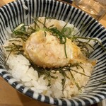 二代目 天ぷらすずき - 玉子天かけご飯