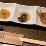 産地直送 お魚とお野菜 海畑 - お通し