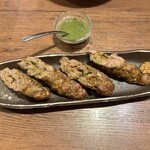 カッチャル バッチャル - 子羊のシークカバブ¥720