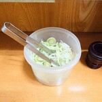 加賀 - 卓上常備の取り放題"葱"。