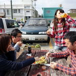 パーラー千里 - 公園で食べました。