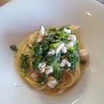 イルポッジョ - 鱈の白子と菜の花のパスタ２０１５，１