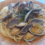 サイゼリヤ イオン一関 - スープ入り塩味ボンゴレ