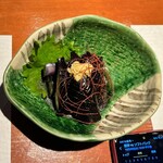 水炊き 季節料理 新宿なごみ - 【季節物】なすの揚げ浸し