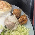 食堂たなか - 親鶏焼売と鶏つくね