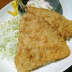 夢の郷 - アジフライ定食 850円