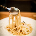 ニホンバシ ブルワリー トウキョウステーション - ウニクリームパスタ