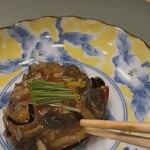 料理屋 ゆう香 - 平目のフグ皮ポン酢ジュレ