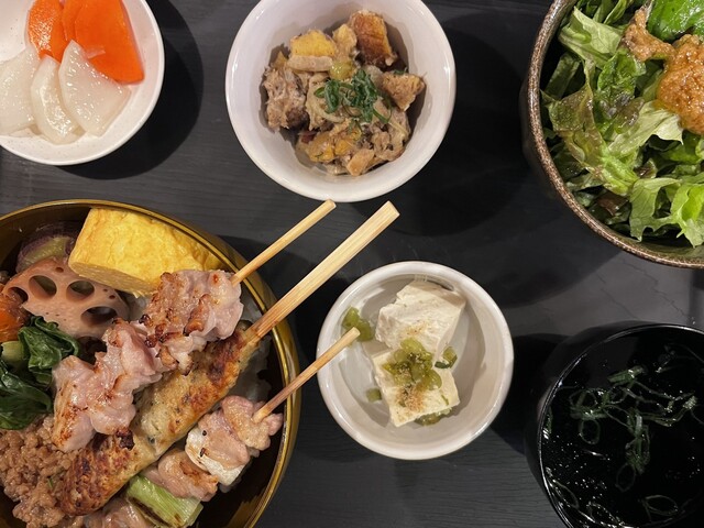 焼鳥丼セット
