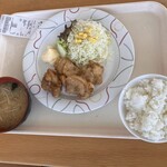bien mall - 唐揚げ定食