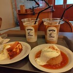 STAYFUL LIFE STORE - カフェオレとチーズケーキ、チャイプリン。チャイプリンは結構スパイシー！