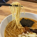 竹ほたる - 低加水の細ストレート麺