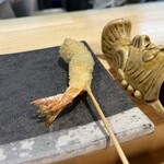 はい、串揚げです。 - 