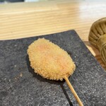 はい、串揚げです。 - 