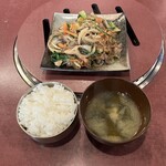 ヤンさんの台所 - チャプチェ定食