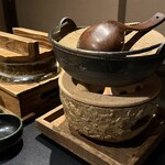 ふじや - 釜炊きご飯と味噌汁