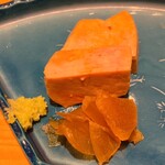 すしやのたい悟 - 鮟肝奈良漬さんでーす。