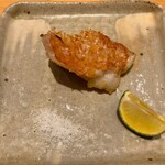 すしやのたい悟 - 喜知次松笠焼きさんでーす。②