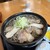 そば処多喜 - 料理写真:温かい肉そば　大盛り！